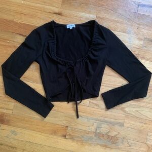 Size Small Superdown Black Top